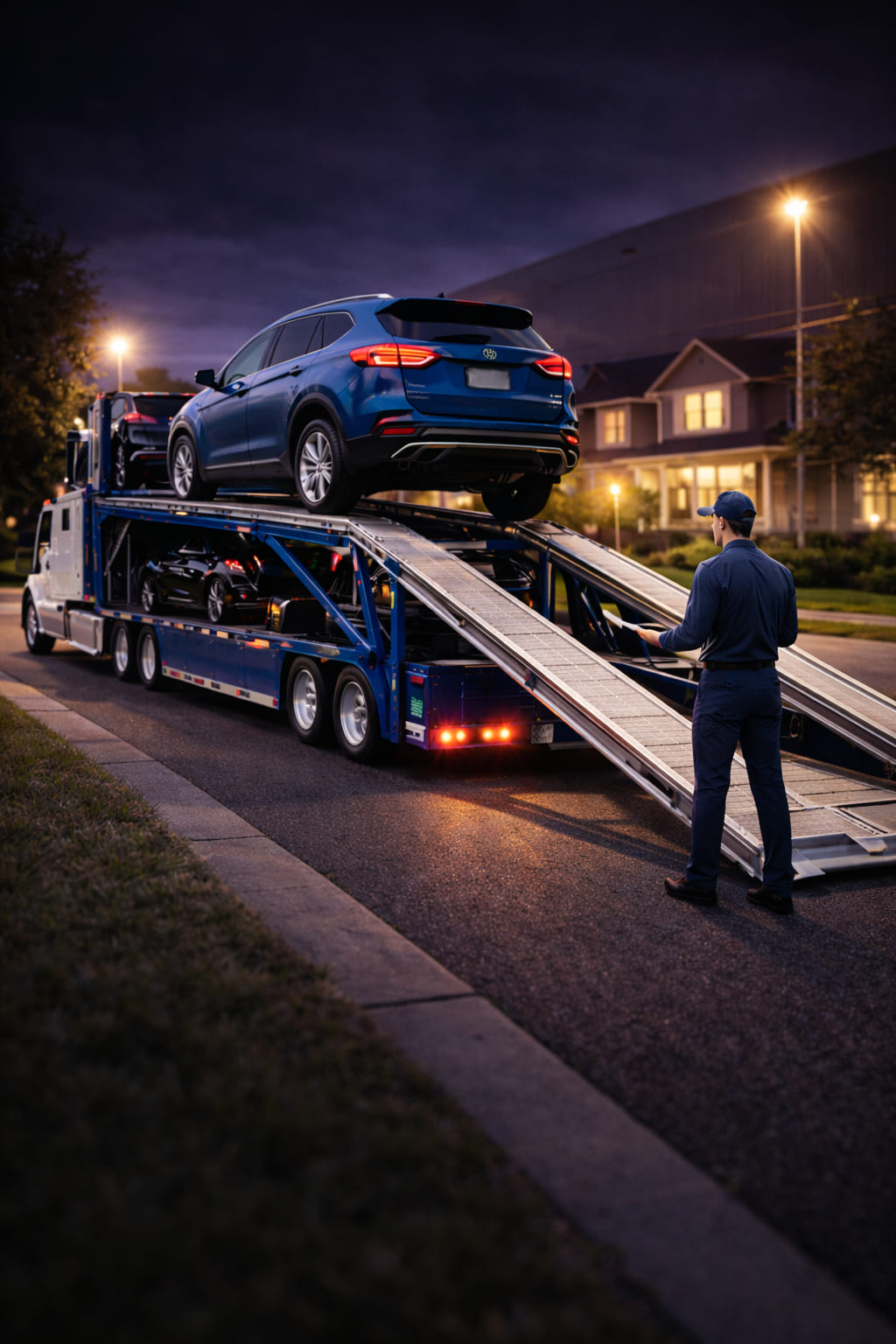 Door-to-Door vehicle pickup and delivery