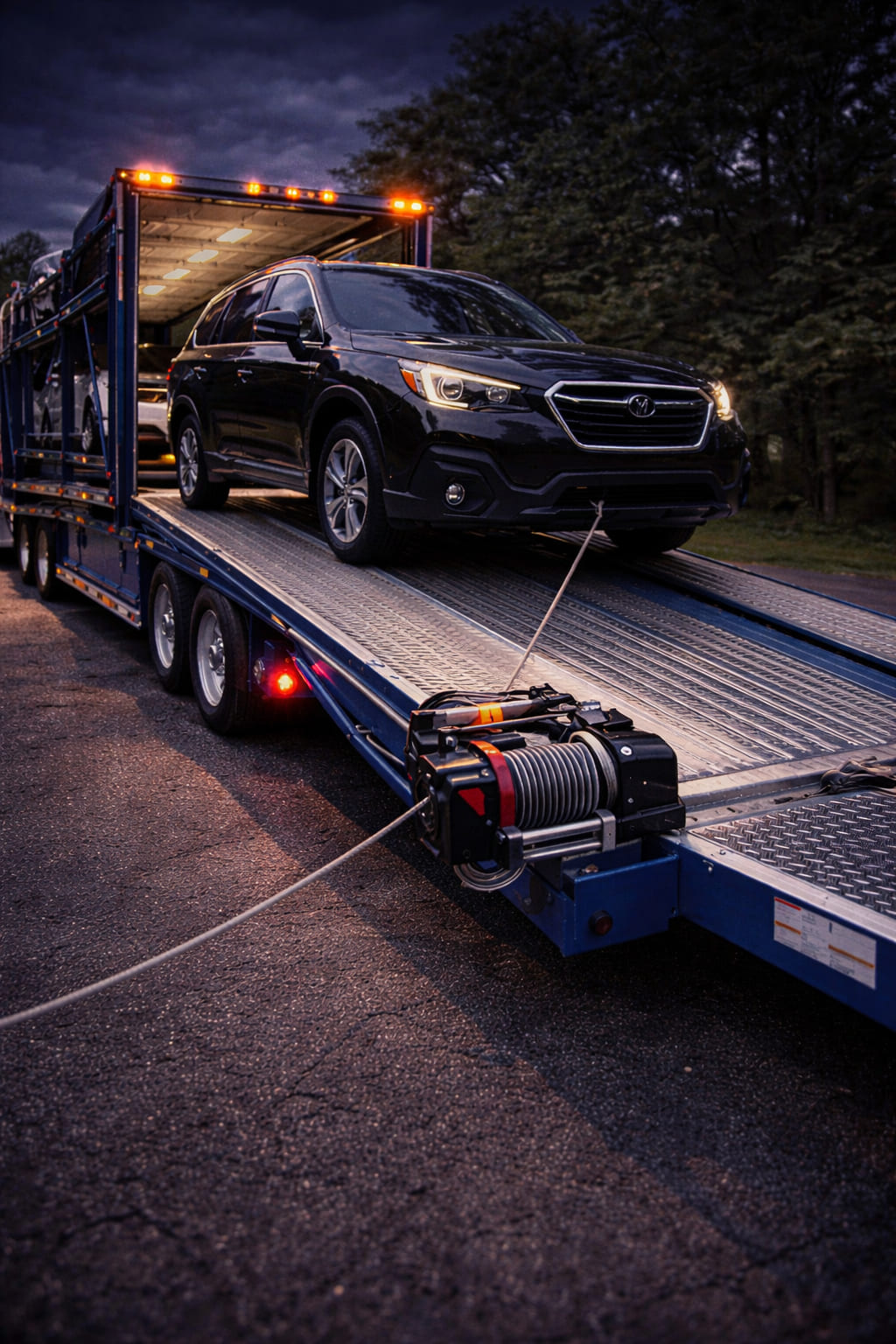 Inoperable vehicle transport