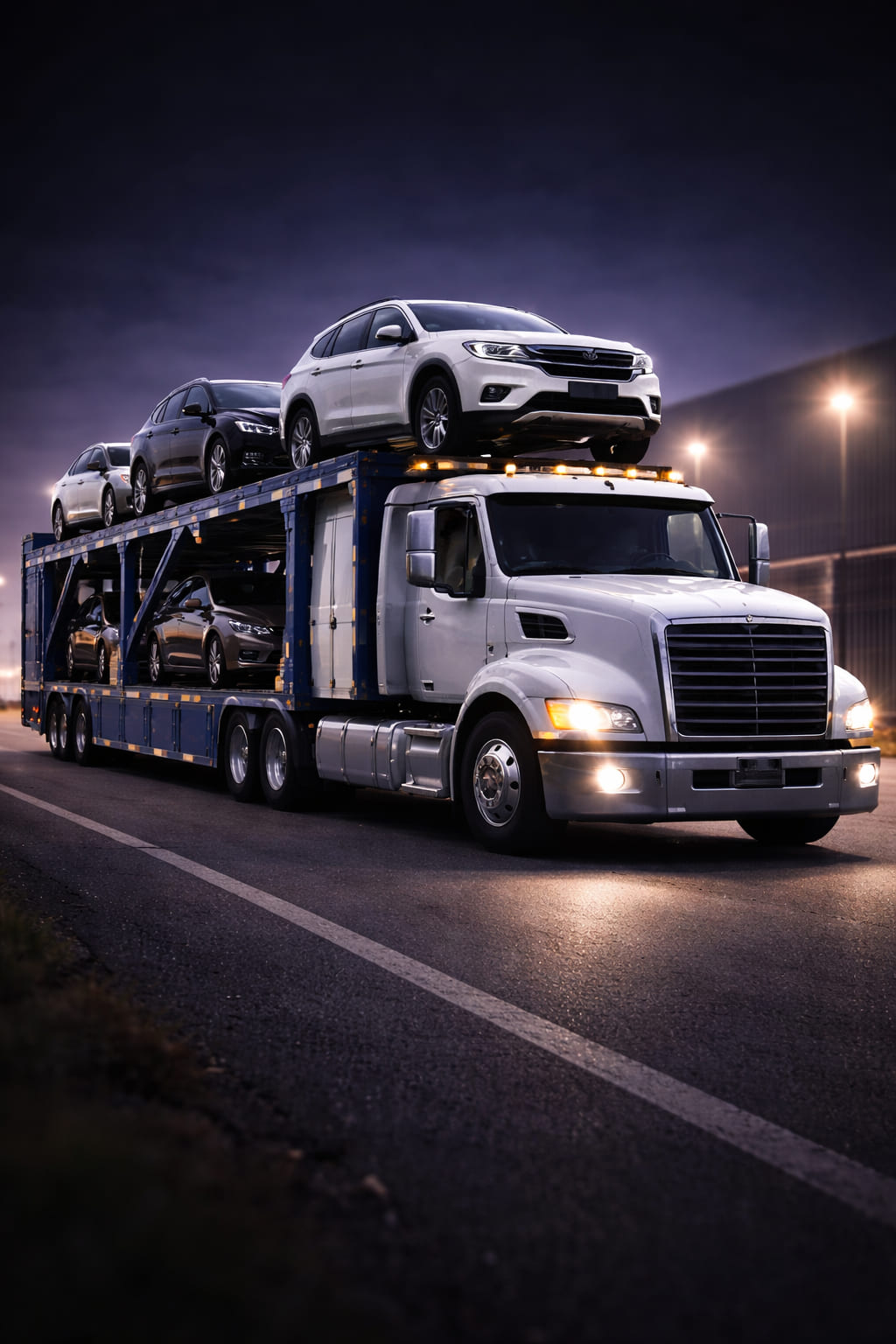 Open trailer transport